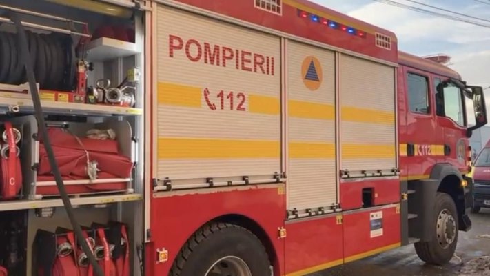 Panică în gara din Sinaia, după ce un incendiu a izbucnit într-un tren cu 120 de călători