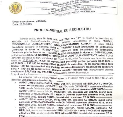 S-a pus sau nu sechestru pe mașinile Prefecturii! Vezi ce zice prefectul Adrian Picoiu