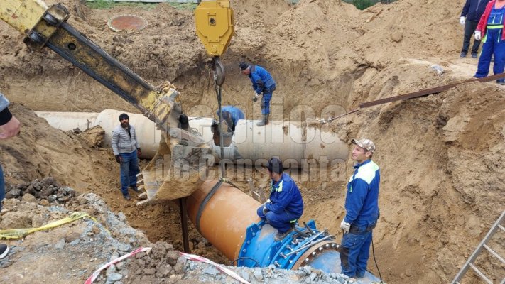 Avarie RAJA! Locuitorii din Cumpăna rămân fără apă potabilă”