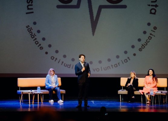 Selly, co-fondator al festivalului Beach, Please!, prezent la conferința „Alternative - să fii cool”, la Constanța