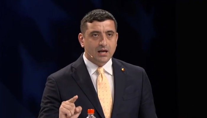 George Simion: AUR nu susține un guvern minoritar și se aliniază moțiunii împotriva lui Bolojan