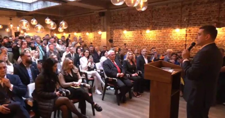 George Simion, în mijlocul românilor din Belgia: „Voi sunteți jumătate din inima noastră”