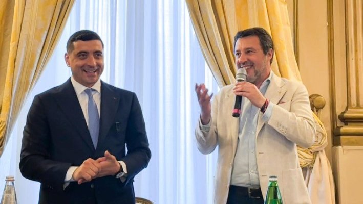 Diferență de clasă! George Simion s-a întâlnit cu Giorgia Meloni, premierul Italiei, cu Andrzej Duda, președintele Poloniei iar Nicușor Dan cu... Micutzu