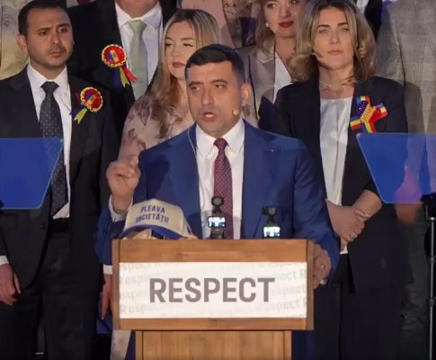 George Simion revendică victoria: Este victoria lui Călin Georgescu! Video