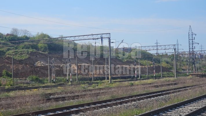 Reabilitarea taluzului dintre Porțile 5 și 6 ale Portului Constanța nu va fi gata la termen. Video