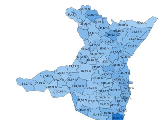 Limanu se apropie de prezența la vot de 100 %!