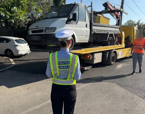 24 vehicule abandonate sau fără stăpân ridicate de Primăria Constanța de pe domeniul public 