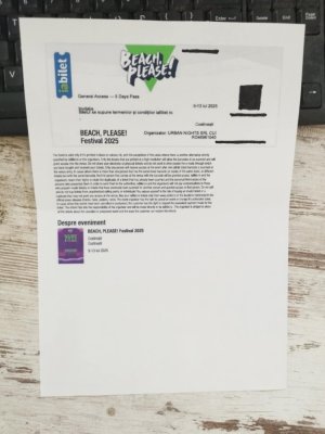 Au apărut „bișnițarii“ care vând biletele la suprapreț, la festivalul „Beach, Please!“ de la Costinești