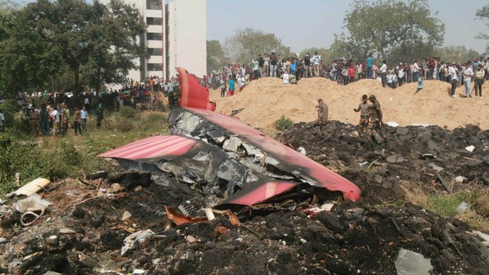 Nou bilanţ: Numărul morților a crescut, în cazul tragediei aviatice din India