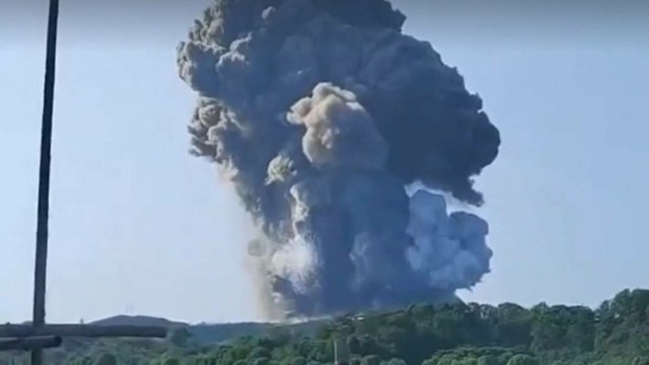 Explozie violentă la o fabrică de artificii din China. Video
