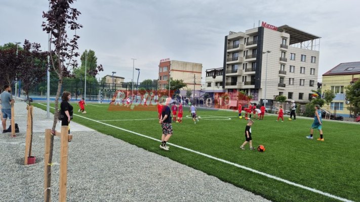 Terenurile sportive de la Palatul Copiilor au fost inaugurate. Video