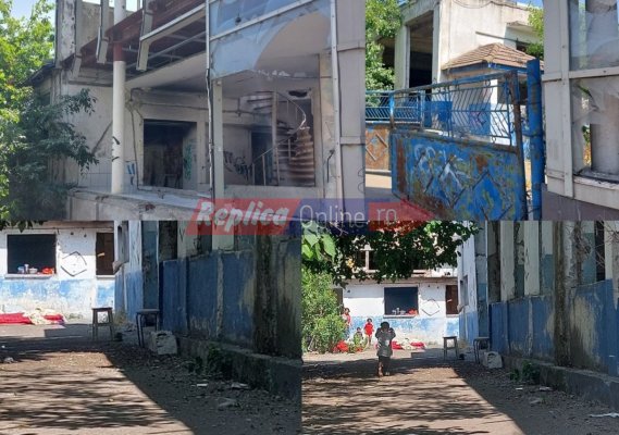 Un teren lăsat în paragină de doi spanioli a ajuns un focar de infecție! Video 