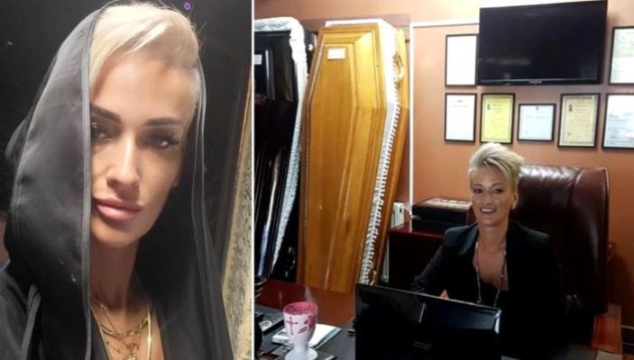 Regina Întunericului s-a ales cu dosar penal, în timp ce organiza funeraliile pentru Ciprian Pian