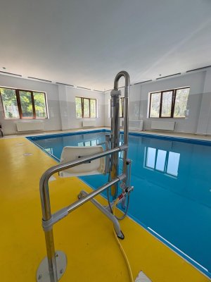  Bazinele de tratament hidrokinetoterapeutic de la Eforie Sud, din nou funcționale!