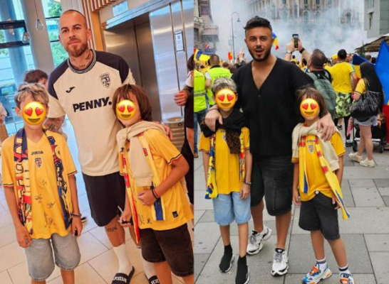 Gabi Bădălău, escapadă cu băieții în Austria. Au susținut echipa națională și s-au pozat cu fotbaliștii