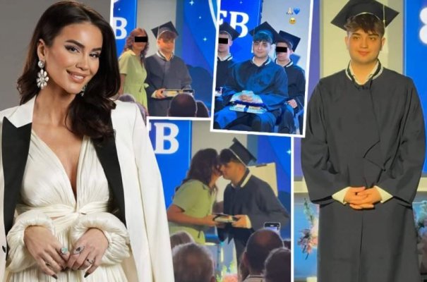 Fiul Geaninei Ilieș a terminat liceul! Prezentatoarea a publicat fotografii inedite de la ceremonia de absolvire: „Ești minunat”