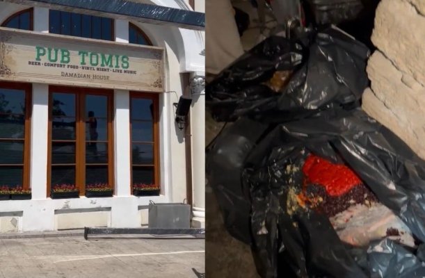 Restaurantul Tomis Pub din Piața Ovidiu a fost închis de inspectorii OPC. Vezi ce nereguli au găsit. Video