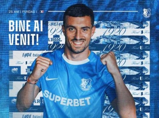Fundașul francez Lucas Pellegrini a semnat pe doi ani cu clubul de fotbal Farul Constanța