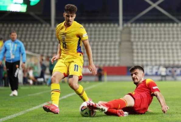 România a câștigat cu emoții, 2-1 cu Muntenegru, la debutul în Campionatul European de Fotbal Under-19