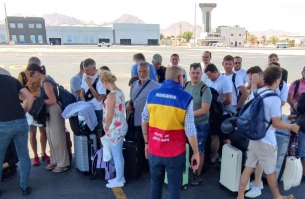 Alți 37 de cetățeni români aflați în Israel au fost evacuați prin Egipt