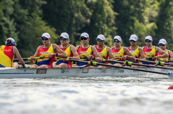 România a câștigat șase medalii la Cupa Mondială de Canotaj de la Lucerna