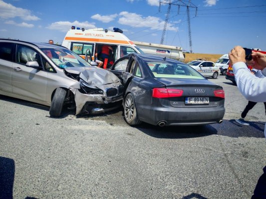 Un bărbat a fost resuscitat în trafic, la Sibioara, în urma unui accident rutier 