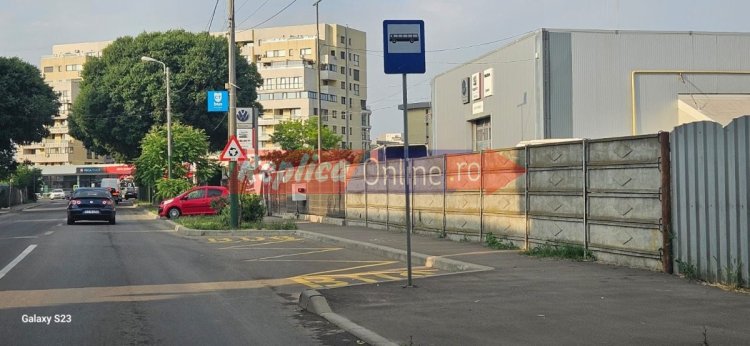 În Palazu Mare, stațiile CT BUS nu au refugiu. N-or mai fi ajuns banii? Video