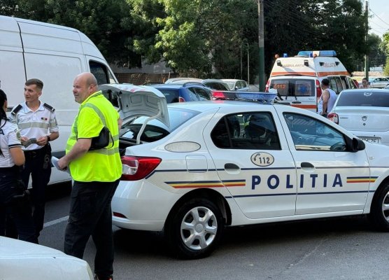 O minoră de 13 ani a fost lovită de un autoturism, în zona Supeco