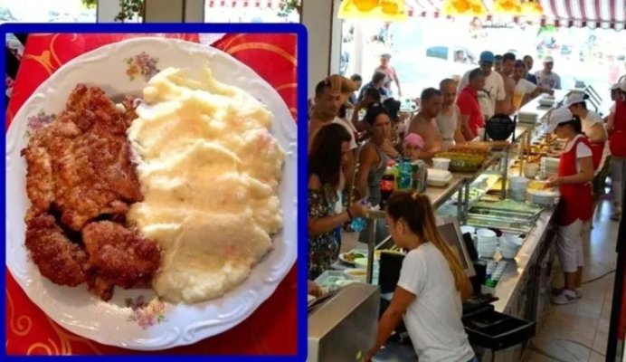 Cât a ajuns să coste un banal meniu cu șnițel și piure de cartofi la „împinge tava”, în Eforie Nord!