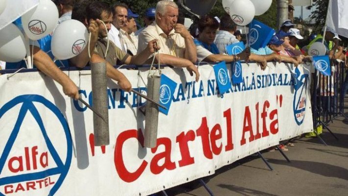 Cartel Alfa cheamă luni sindicatele la marș și protest, în jurul Parlamentului