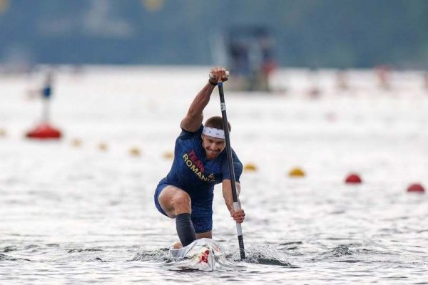 Cătălin Chirilă a câştigat la foto finish medalia de aur la 1000 metri la CE de kaiac-canoe de la Racice