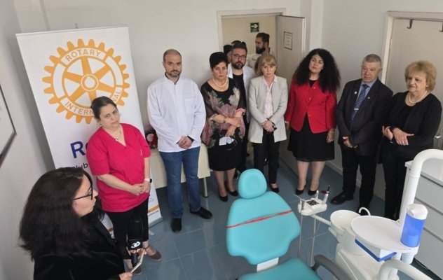 Spitalul Clinic C.F. Constanța a primit o donație din partea clubului Rotary Cetatea Tomis. Video