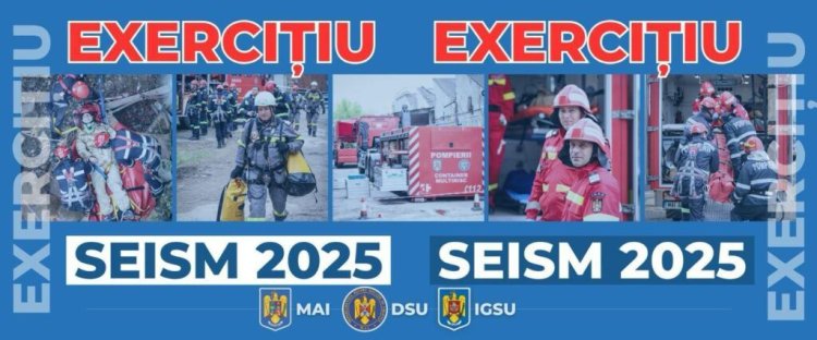 Exercițiul național „Seism 2025” este în plină desfășurare. Se simulează intervenția în cazul unui cutremur de 7,3 grade