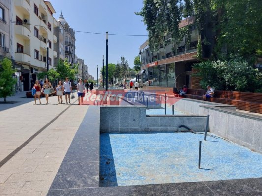 Războiul fântânilor de pe strada Ștefan cel Mare. Ce spune constructorul despre situația de fapt