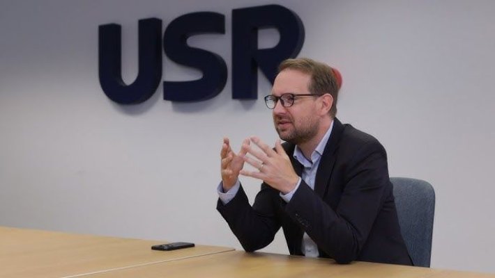 Dominic Fritz este noul președinte al USR. Victorie în alegerile interne 