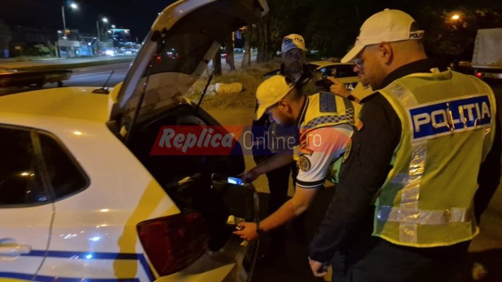 Un șofer drogat cu cannabis a fost prins de polițiștii constănțeni, în Mamaia. Video