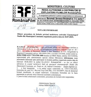George Ilie, fostul patron al clubului Belagio, a pus din nou ochii pe fostul cinematograf din centrul Constantei!