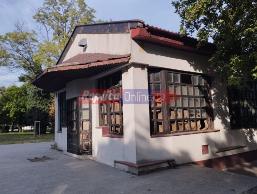 Fosta pizzerie „Il Giardino“ din Parcul Primăriei Constanța, un pericol ignorat în inima orașului. Video