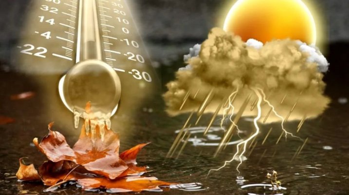 ANM a emis prognoza pentru următoarea perioadă
