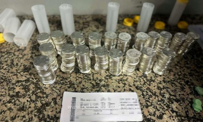 500 monede, descoperite în bagajele a doi cetățeni străini pe Aeroportul Otopeni