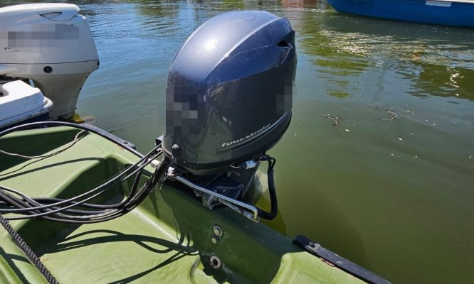 Motor de barcă,  în valoare de 20.000 lei, căutat de autoritățile din Suedia, depistat de polițiștii de frontieră 