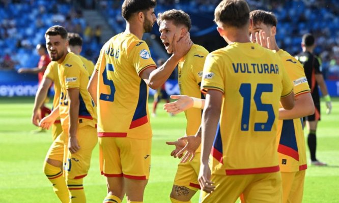 Spania U21 - România U21 2-1: tricolorii mici sunt eliminați de la Campionatul European