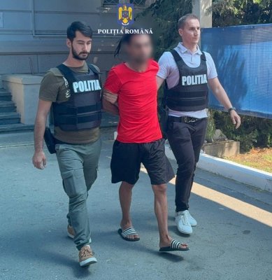 Un recidivist care a dat spargerea la o societate de pe strada Cibinului a fost reținut. Video