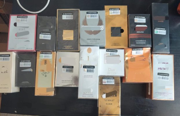  Parfumuri falsificate, confiscate de jandarmii constănțeni