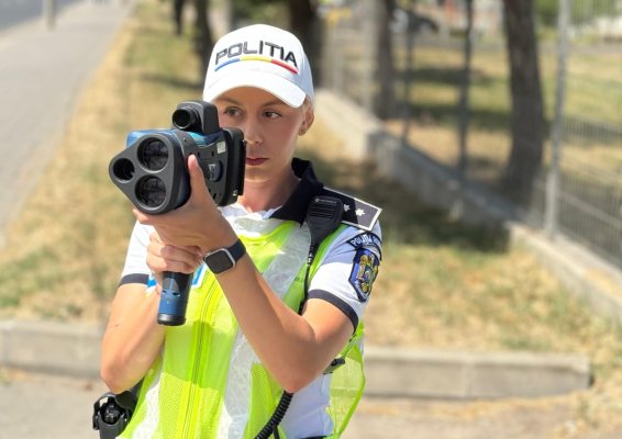 Șoferii vitezomani au fost ținta polițiștilor rutieri în weekendul care s-a încheiat