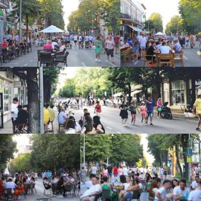 Bulevardul Tomis redevine pietonal și în acest week-end