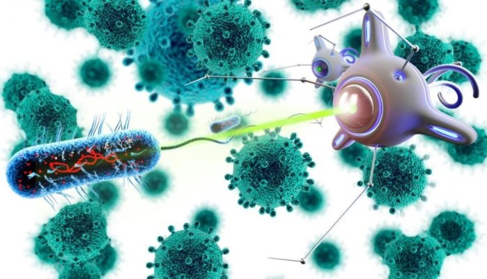 Oamenii de știință din China au inventat roboți microscopici care să fie injectați în oameni în loc de antibiotice