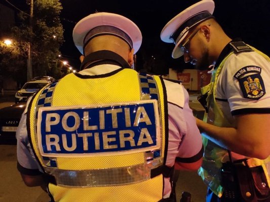 Polițiștii de la Rutieră continuă acțiunile în traficul din Constanța