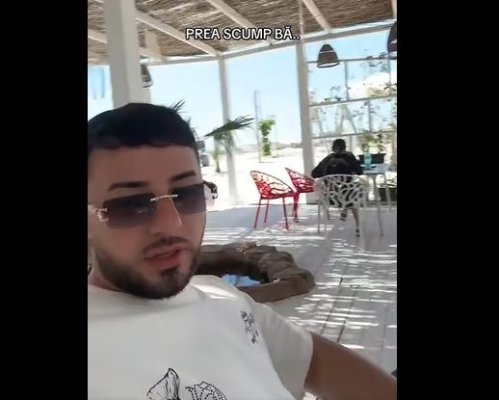 Obișnuit cu moca pe la TV, Radu Nițu zice că litoralul are preturi de Dubai și condiții de ghetou. Video