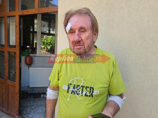 Gică Slabu a fost atacat în garaj, de un hoț care voia să-i fure din casă! Video
